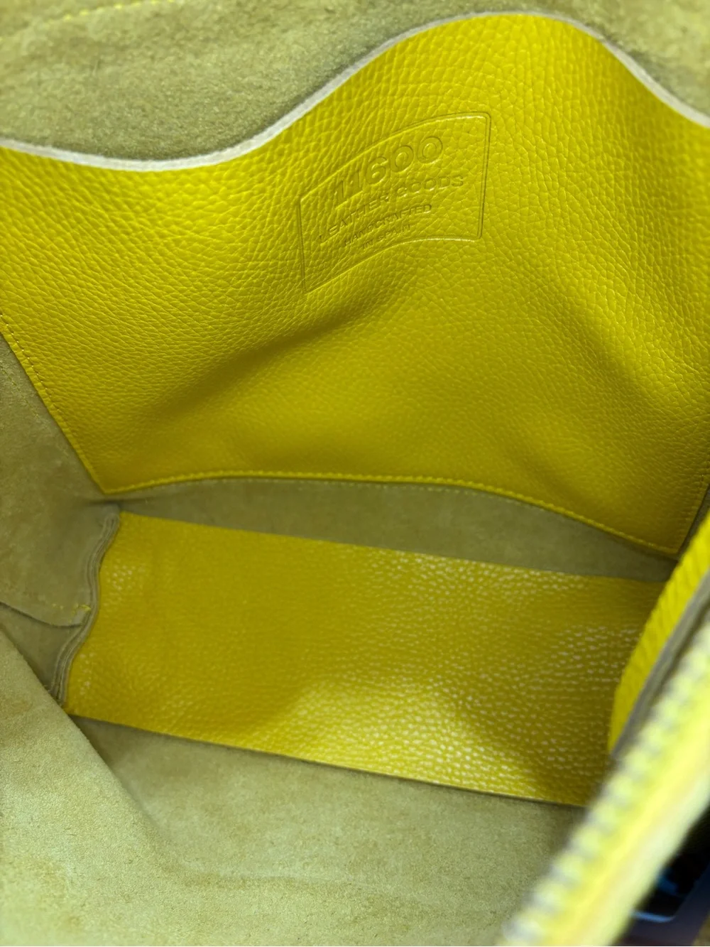 ELEVEN600 Pebbled Leather Crossbody Bag